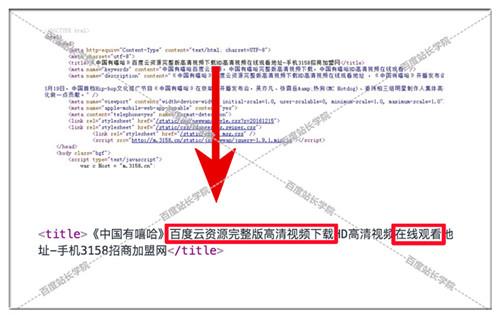 哪些網頁標題會受到百度清風算法嚴懲 